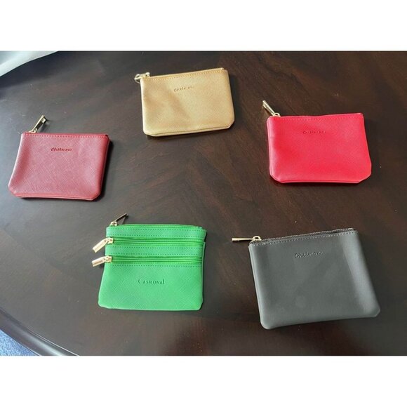 Wallet,‎ Coin Purse, Zippered - Multiple Colors- QTY=90 - Picture 1 of 10